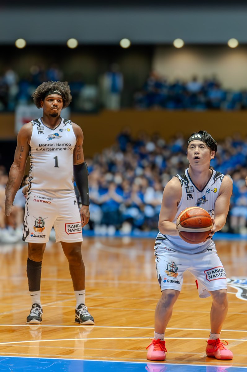 お揃いのヘアバンド！？ #島根スサノオマジック #安藤誓哉 #コティクラーク