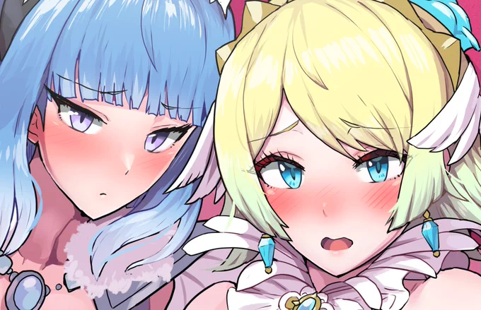 今朝に完成報告済みですが、フィヨルムちゃん&ニフルさま絵、渋R18、ニジエ、Fantia無料プランに置いています。最寄りのSNSでどうぞ。 