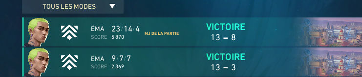 2x0 en premiere :D reemplazando al iniciador de blopa <a href="/AB3_Esports/">AB3 ESPORTS</a>