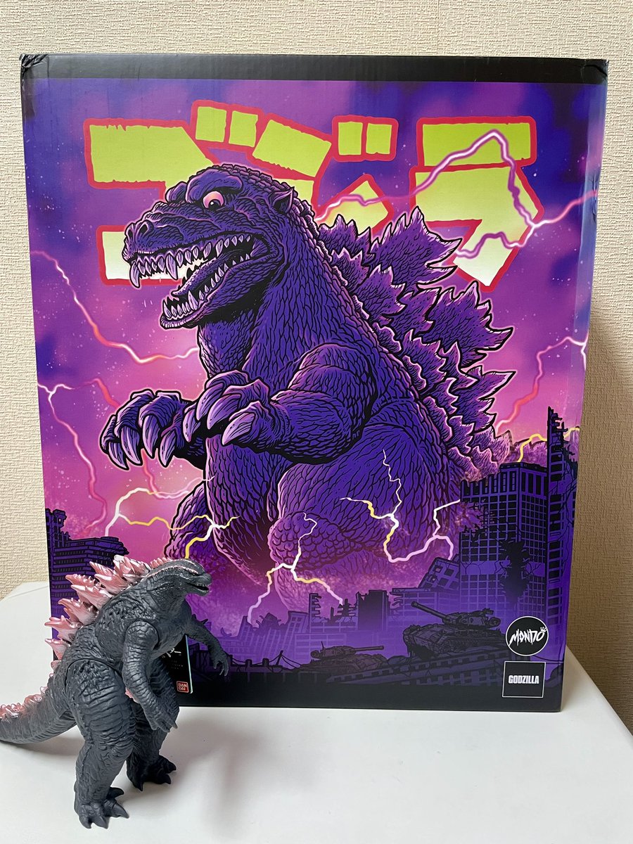 MONDOのJames Gromanさんがデザインしたゴジラ James Gromanさんの