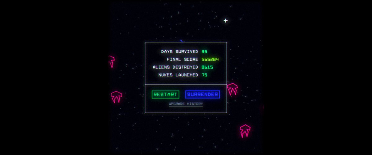 RyogaWanderer's tweet photo. I think I did all I can in Utopia Must Fall. At the end I was just taking upgrades and throwing missiles and hoping for the best. Not a lot of progression left and it feels unwinable? https://t.co/W3OzSELnvC