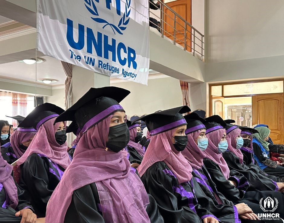 UNHCR Afghanistan (@unhcrafg) on Twitter photo A second group of women have successfully graduated from a midwife training programme supported by UNHCR, <a href="/EU_Partnerships/">EU International Partnerships 🇪🇺</a> with partner <a href="/WSTA_ORG/">WSTA.ORGANIZATION</a> in Bamyan.
They’re looking forward to working to help tackle the country’s high maternal & child mortality rates. A second group of women have successfully graduated from a midwife training programme supported by UNHCR, <a href="/EU_Partnerships/">EU International Partnerships 🇪🇺</a> with partner <a href="/WSTA_ORG/">WSTA.ORGANIZATION</a> in Bamyan.
They’re looking forward to working to help tackle the country’s high maternal & child mortality rates.