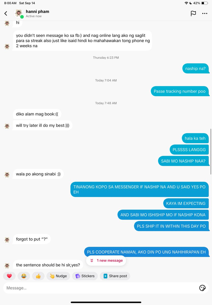 ForSunno's tweet photo. beware of bogus buyers!!

pleasw retreet! https://t.co/fpEcAy1vu1