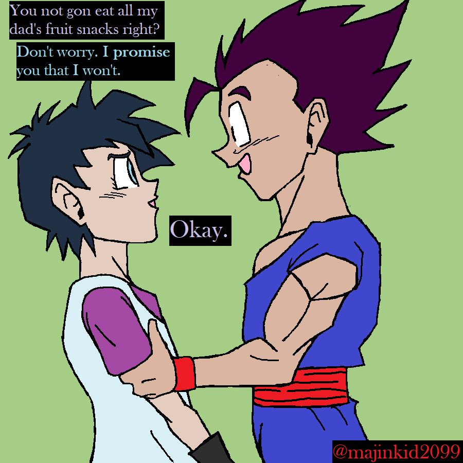 majinkid2099's tweet photo. We need to stop Gohan... https://t.co/NIUaTcmlUJ