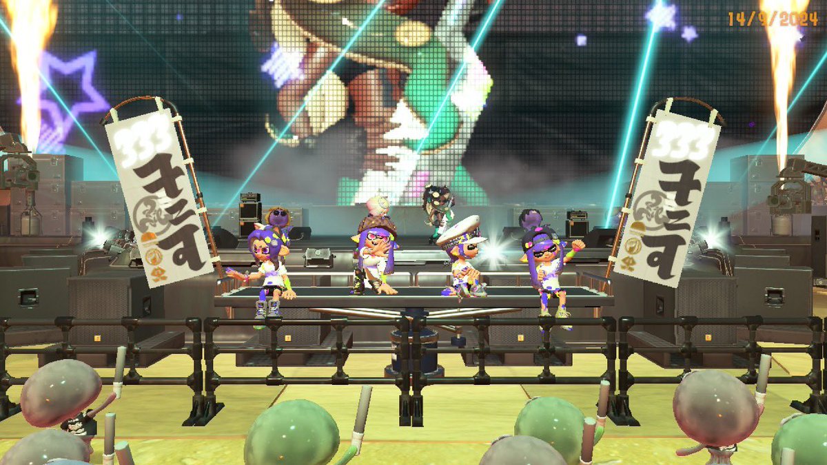 ME0WSCARADA's tweet photo. #Splatfest #Splatoon3 #TeamPresent 🤍 https://t.co/fEieYvH7QF