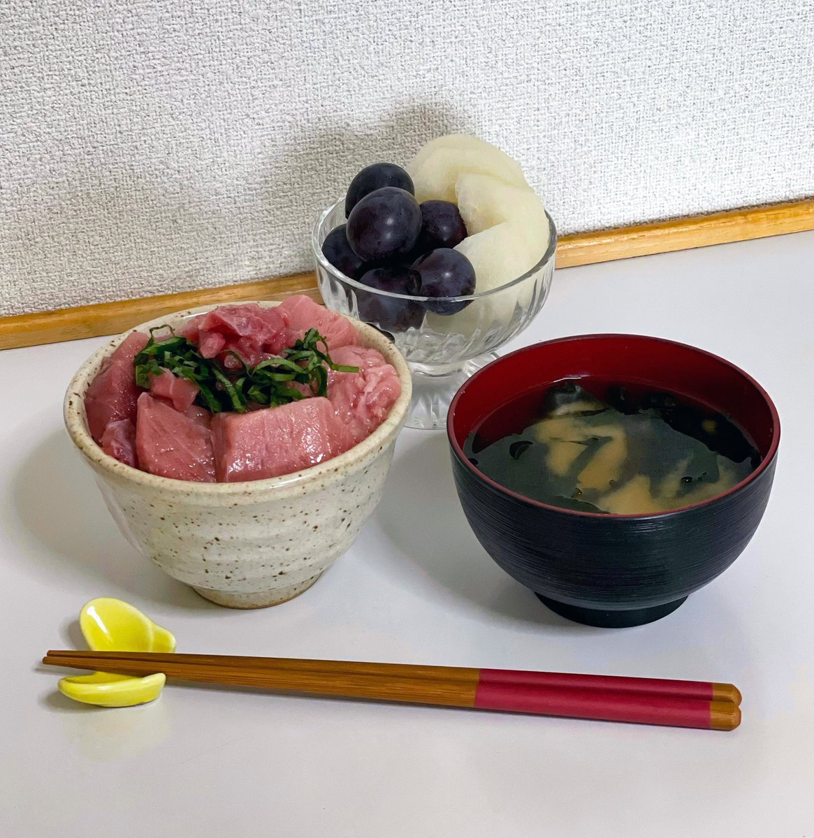 montaskitchen_'s tweet photo. 見た目も味も大優勝の中トロ丼✨
ﾊﾋﾟﾈｽ3連休中は財布の紐ユルめでOK👛✌︎ https://t.co/NPKNRhAM85