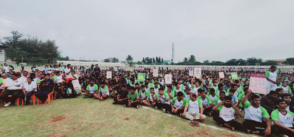 Ladli Foundation - A National Award Winning NGO (@foundationladli) on Twitter photo "The Biggest Ever Marathon, Named WaSHETHON for the Cause of WaSH, was Organised by Ladli Foundation at the Iconic Gol Gumbaz, with the Participation of Over 10,000 Youth. Under the Resilient Communities and Schools through WaSHE Initiative of <a href="/StanChart/">Standard Chartered</a>
it was Flagged Off by: "The Biggest Ever Marathon, Named WaSHETHON for the Cause of WaSH, was Organised by Ladli Foundation at the Iconic Gol Gumbaz, with the Participation of Over 10,000 Youth. Under the Resilient Communities and Schools through WaSHE Initiative of <a href="/StanChart/">Standard Chartered</a>
it was Flagged Off by: