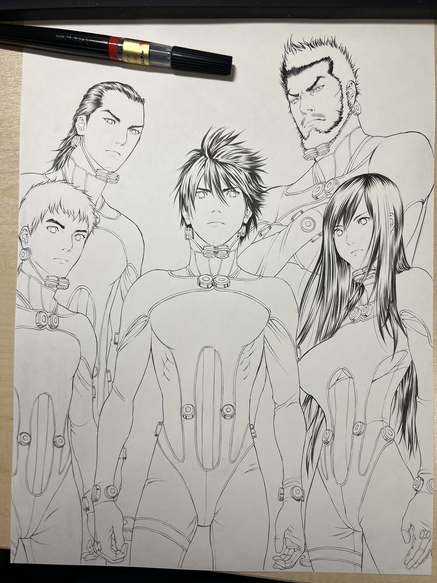 GANTZ集合絵 