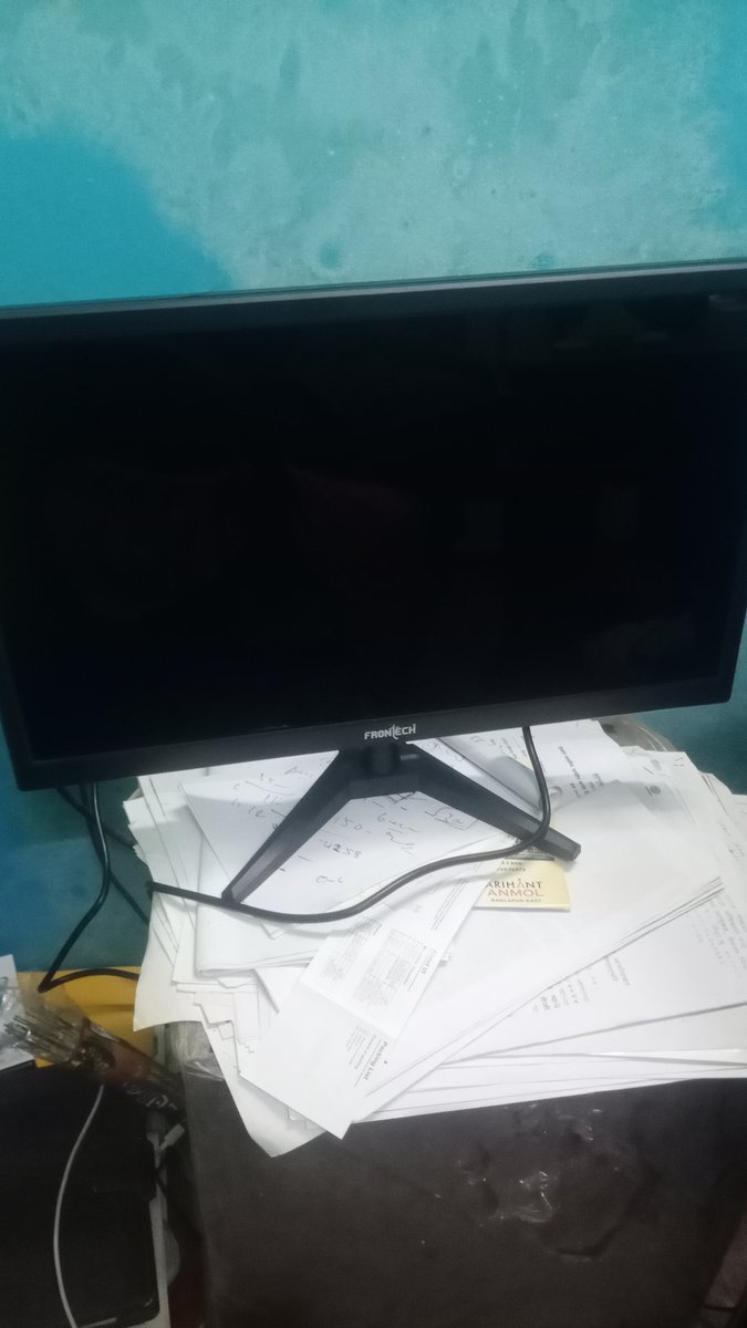 Azamlebbai's tweet photo. "Dear @amazonIN India,

We trust you for online shopping, but defective items & poor support are concerning. 

AWB317117439662 - Frontech LED Minitor.

- Check quality before shipping
- Respond promptly to customer issues
- Resolve problems quickly

Maintain our trust.
#Amazon #ReplaceMe
@amazon @AmazonHelp
