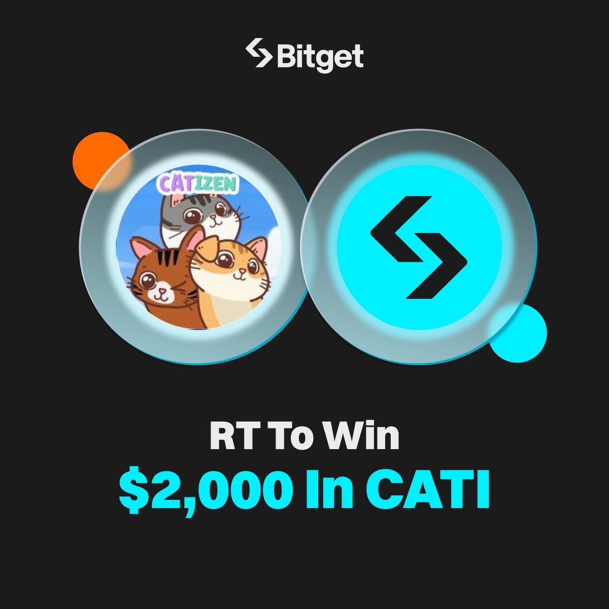 mr_cbillionaire's tweet photo. 50,000 $CATI Airdrop for BitGet Users only🔥

Drop your connected #TON address. Be Swift 🔥

Like/Rt/Follow https://t.co/E4VwONn6CK