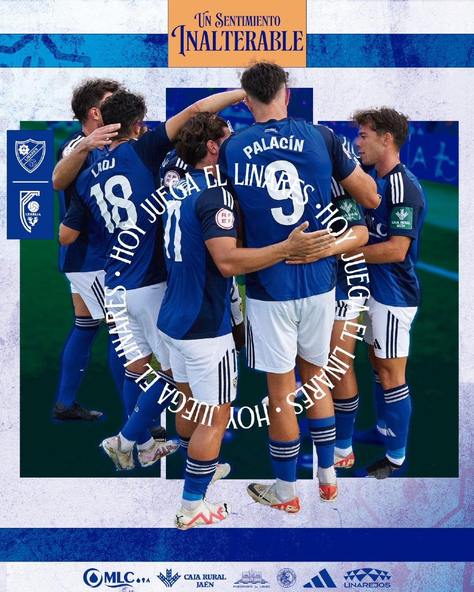 Linares_Dptvo's tweet photo. 🔵 HOY JUEGA EL LINARES 🔵

¡Nos encantan los domingos de partido en 𝗟𝗜𝗡𝗔𝗥𝗘𝗝𝗢𝗦! 🏟️🔵

¡A las 12h recibimos al @CAAntoniano en la Jornada 3 del Grupo IV de #SegundaFederación! ⚽️

🎟️ Taquillas abiertas desde las 10:30h.

#LinaresAntoniano
#UnSentimientoInalterable 💙 https://t.co/dovs6vrKjV