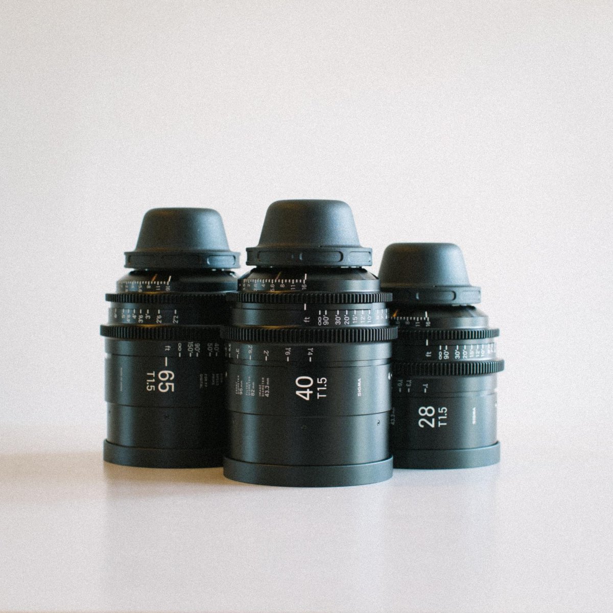 SIGMA FF High Speed Prime
28mm / 40mm / 65mm T1.5

導入しました。ご指名お待ちしております。

#山形　#映像制作