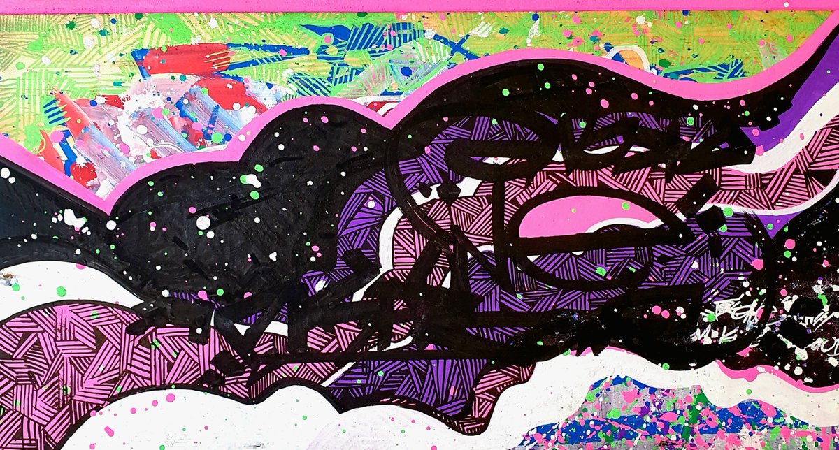 PelpaKarnaval's tweet photo. Peinture sur bois.
#PKONE #Graphism #Design #StreetArt #Posca #Calligraphity #Creation #AbstractArt https://t.co/DDKQVtKbb3