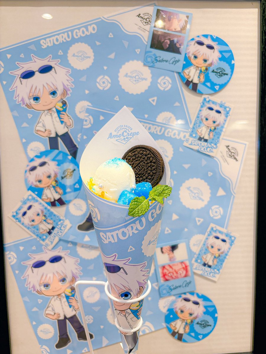 popupcafe_nanba's tweet photo. TVアニメ「#呪術廻戦 」 × Amo Crepe

只今のお時間でしたら‼️すぐに‼️
ご案内が可能です✨✨️✨️

クレープ2点同時購入でとっても可愛い巻紙をプレゼント中💘ぜひご利用ください✨

たくさんのご来店お待ちしております🎀 https://t.co/22MYsLNQk4