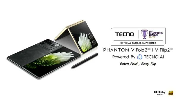 gizbot's tweet image. Tecno Phantom V Fold2, Phantom V Flip2 Foldable Smartphones Launched with MediaTek Chips, AI Assistant

#foldablesmartphones @tecnomobile

Ready More: gizbot.com/mobile/news/te…