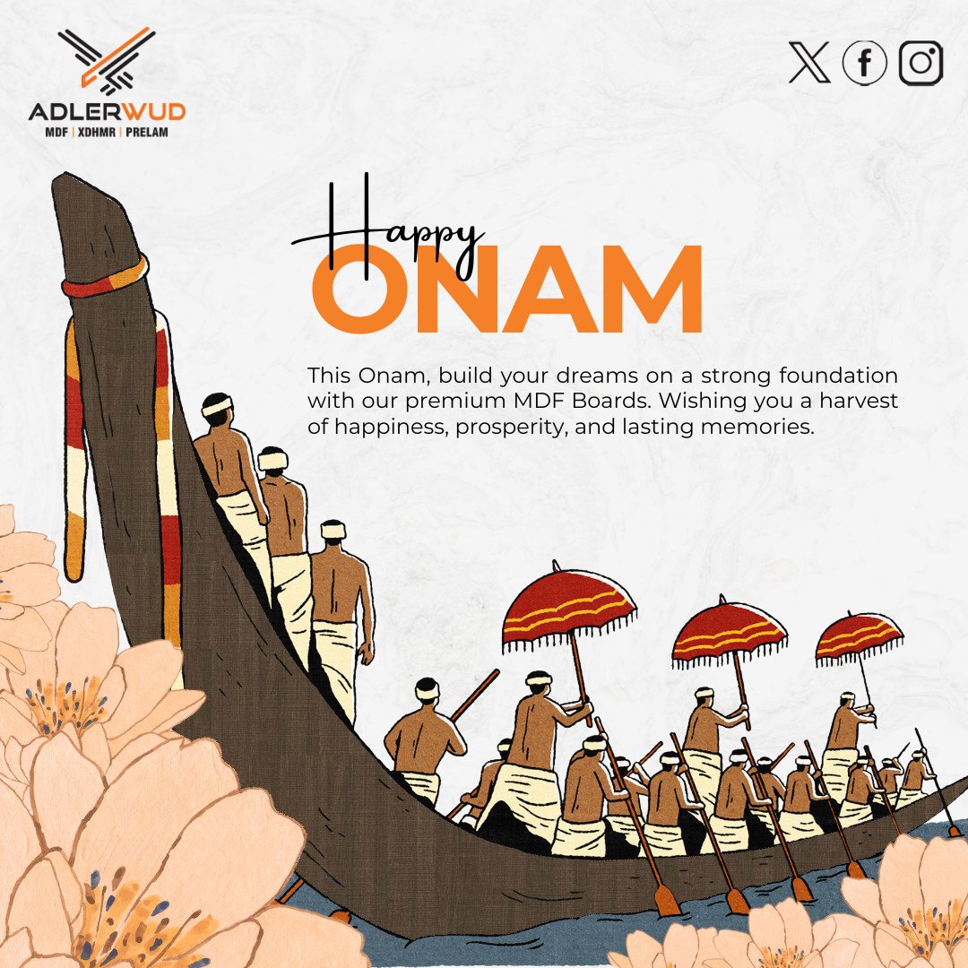 adlerwud's tweet photo. Wishing you a harvest of happiness, peace, and prosperity this Onam! 
.
.
#adlerwud #adlererwudindia #Onam #Prelam #MDFBoards #carb #boilmax #InteriorGradeMDF #ExteriorGradeMDF #woodenfurniture https://t.co/iLgPenuP4e