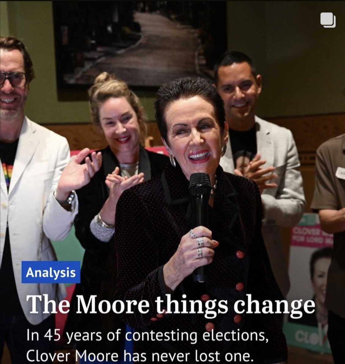 ryeh696's tweet photo. 🎉Thank you Sydney. Lord Mayor Clover Moore 🍀won for the 6th term of corruption-free, progressive, responsive, community-led government.🌳
🇦🇺❤️ #councilelections2024 #teamclover #lordmayorclovermore #thankyousydney #cloverfamily #感恩 #感謝過去雪梨市長摩雅的支持者 #clovermoore https://t.co/kZEyDFR3lX