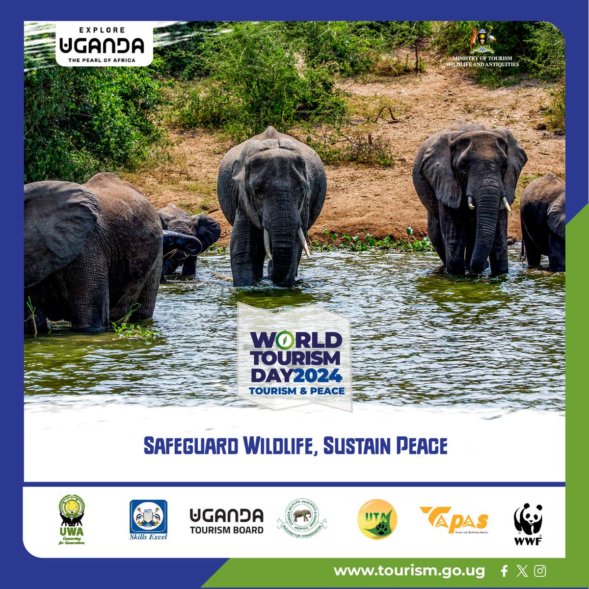 GraceWafulaMBA's tweet photo. Did you know Kazinga Channel, in Kasese , Uganda 🇺🇬, is a wildlife-rich waterway connecting Lake Edward and Lake George.
#WorldTourismDay2024 
#ExploreRwenzori 
#visitkasese #ExploreUganda 🇺🇬 @AfricaFirsts @KaseseTourism @Ssenyonyiderick https://t.co/TQJ2iHW020