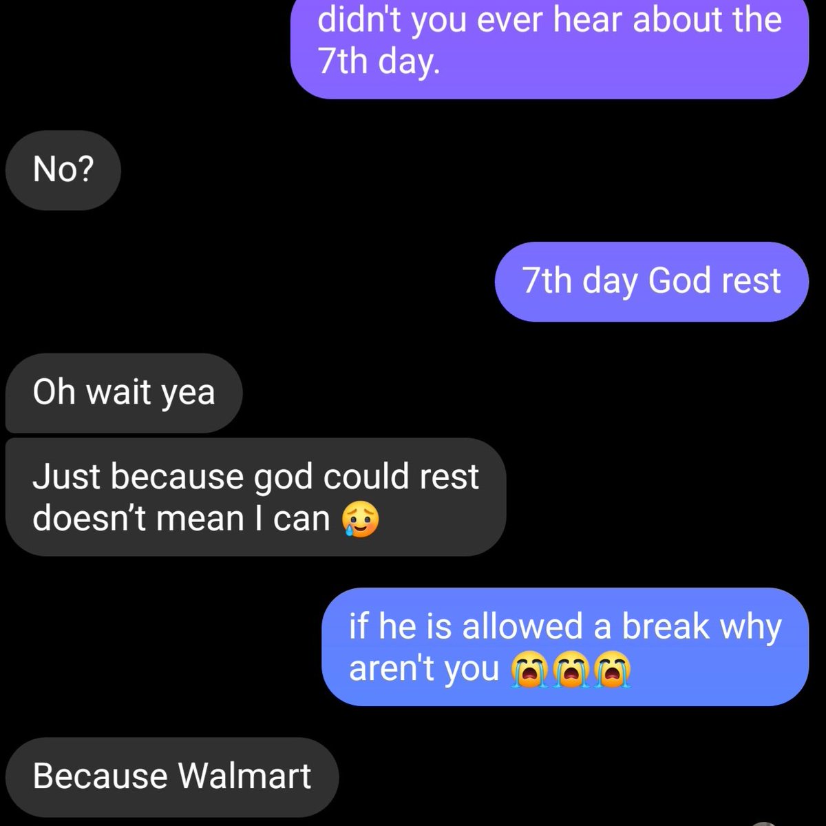 WeeaboiYT's tweet photo. my overworked sister everyone 😩 https://t.co/4A06cqwT1T