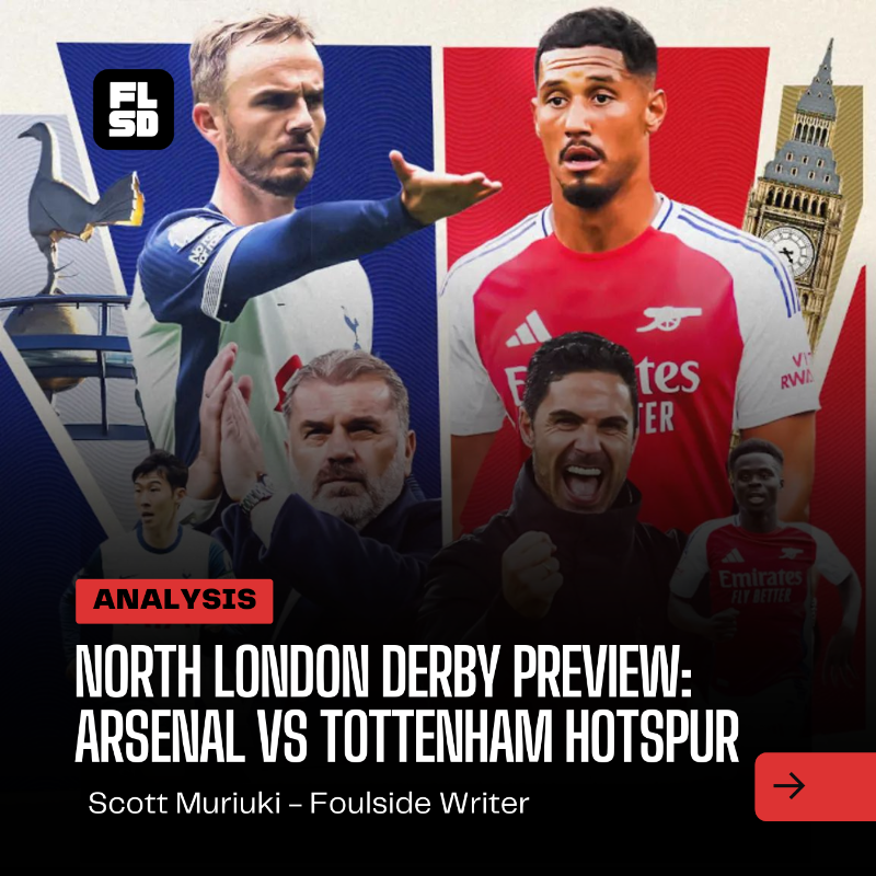 TheFoulside's tweet photo. North London Derby: Arsenal take on Spurs in one of football’s fiercest rivalries. 😤🔥

Get the latest team news, injury updates, and manager insights as both sides battle it out at Tottenham Hotspur Stadium! 🔴⚪️

📝 by @scott_muriuki

Full story on https://t.co/fFnipqRifM