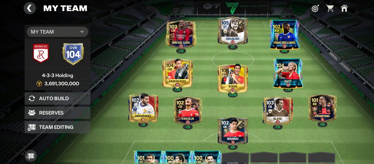 RahimNeamul's tweet photo. 1st team or 2nd? 
#FC24 #FCMobile 
@kean_eafc
@FirstHalfYT
@KJavierFM
@newcomerFM
@EAFCMobileForum
@EASFCMOBILE
@Jacobek08 @JONALDINHOtm  @tutiofifa  @HDWolvie
@azaylfcmobile @abhayv5545 @Wolfman__HD
@Sappurit https://t.co/PaIeIBMUSp