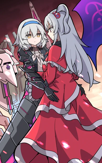 黒アリスと神綺様 