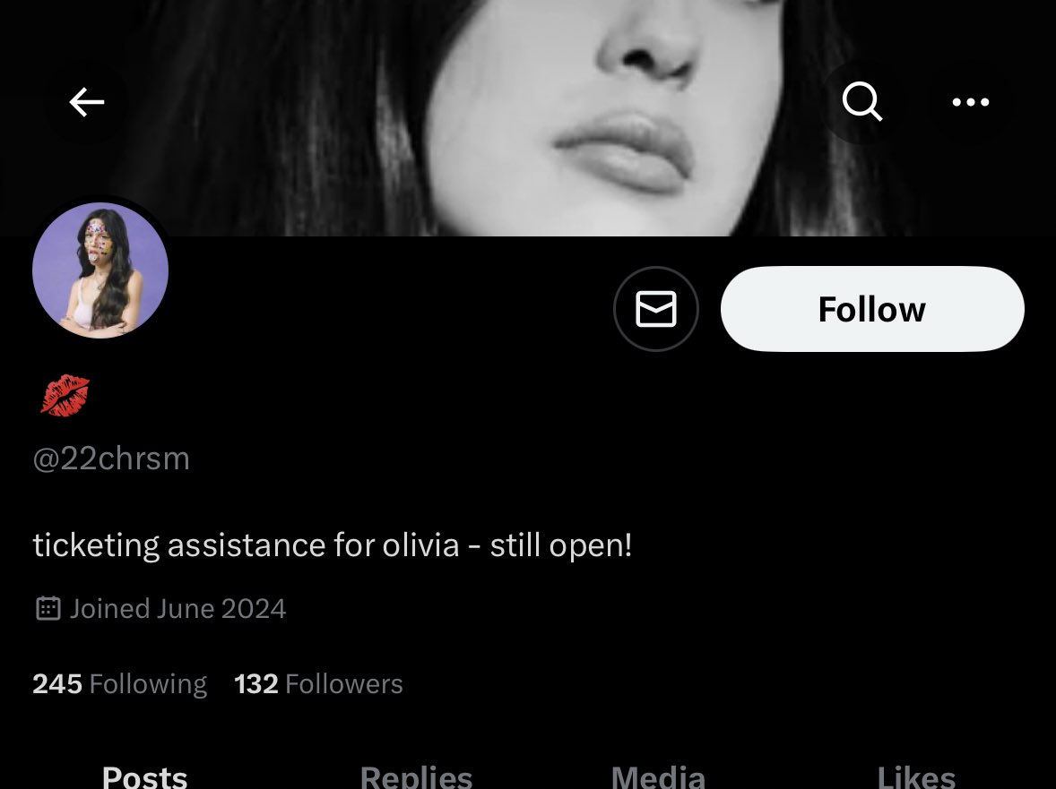 ‼️ SCAMMER ‼️

<a href="/22chrsm/">💋</a> 

#OliviaRodrigo #OliviarodrigoGutsTour #OliviaRodrigoInManila