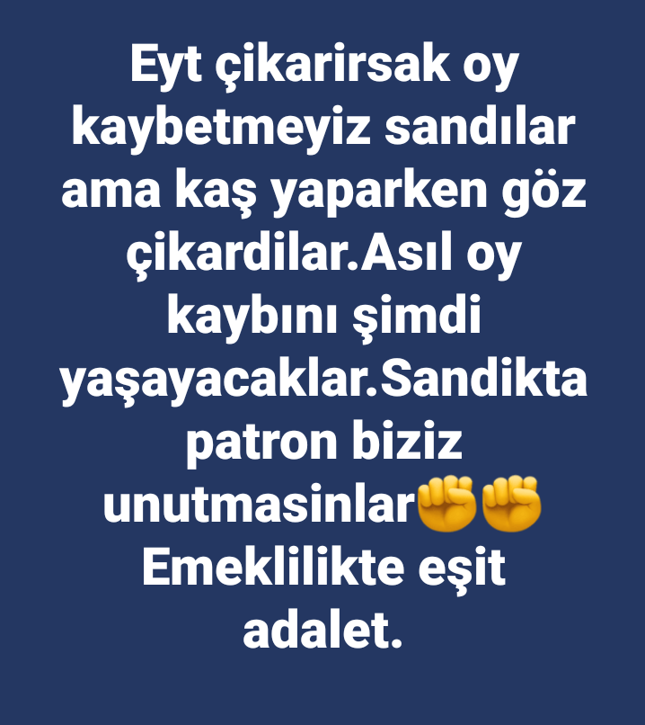 #8Eylülsihirlitarihdeğildir
Devlet hiç bir zaman vatandaşı arasında adaletsizlik yapmaz. Devlet içinde evladının hepsi aynıdır.