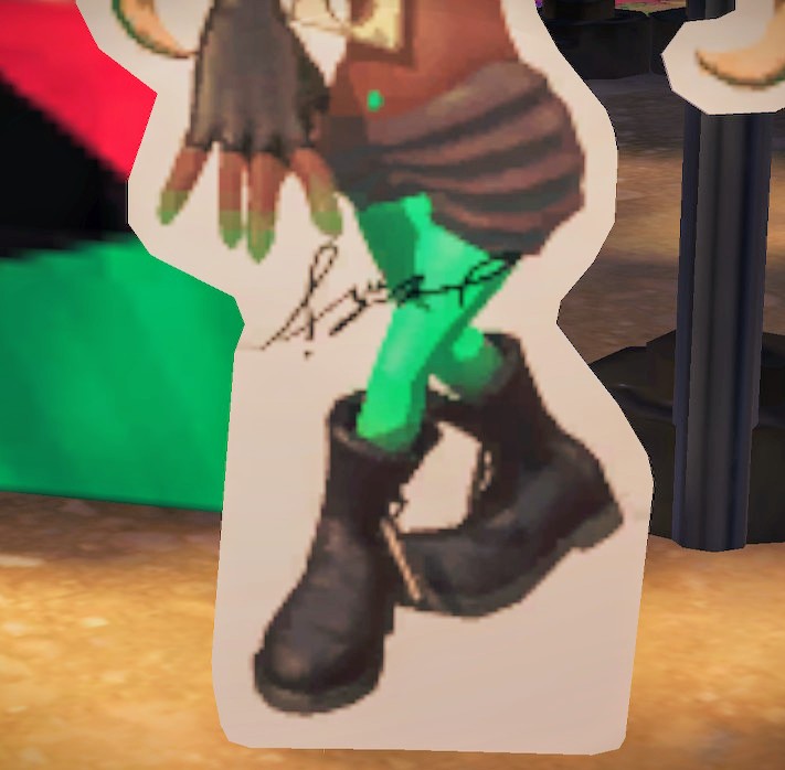 Bluberryflan's tweet photo. アイドルたちのサインが見られるよ！！！①
個人的にはヒメかわいい！
#スプラトゥーン3　#Splatoon3 #Splatoon #グランドフェス #grand_festival https://t.co/8LCewwh1EQ