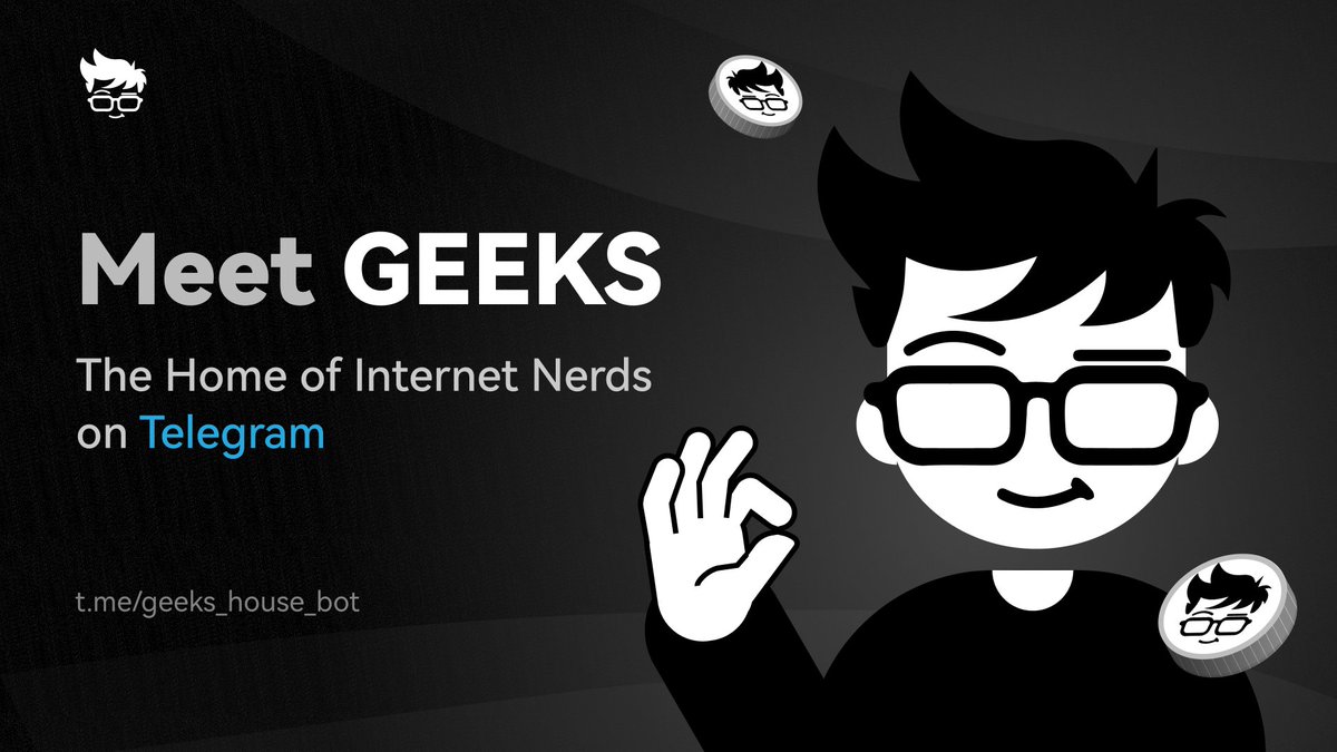 home_of_geeks's tweet image. 🤓 Meet $GEEKS: The Home of Internet Nerds on Telegram

Today marks the day we introduce the biggest community for eccentric people to gather and be weird together 🤝

Let&apos;s find out 🧵