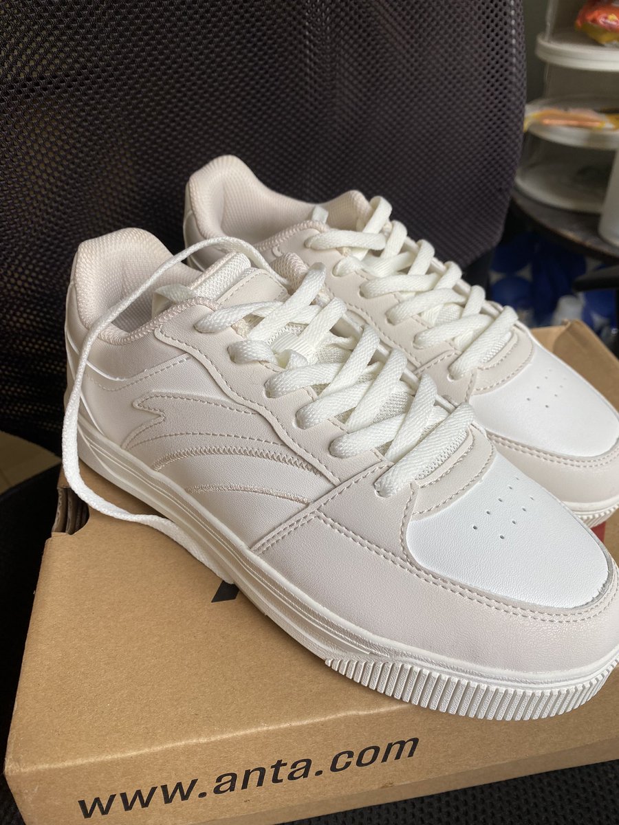 hexasells's tweet photo. wts lfb ph Anta Women Basic Sneakers X-Game Shoes

• 1499 only
• brand new
• US6/UK3.5
• beige/grey

loc: rizal
mod: j&amp;t
mop: gcash https://t.co/FxasLVGWED