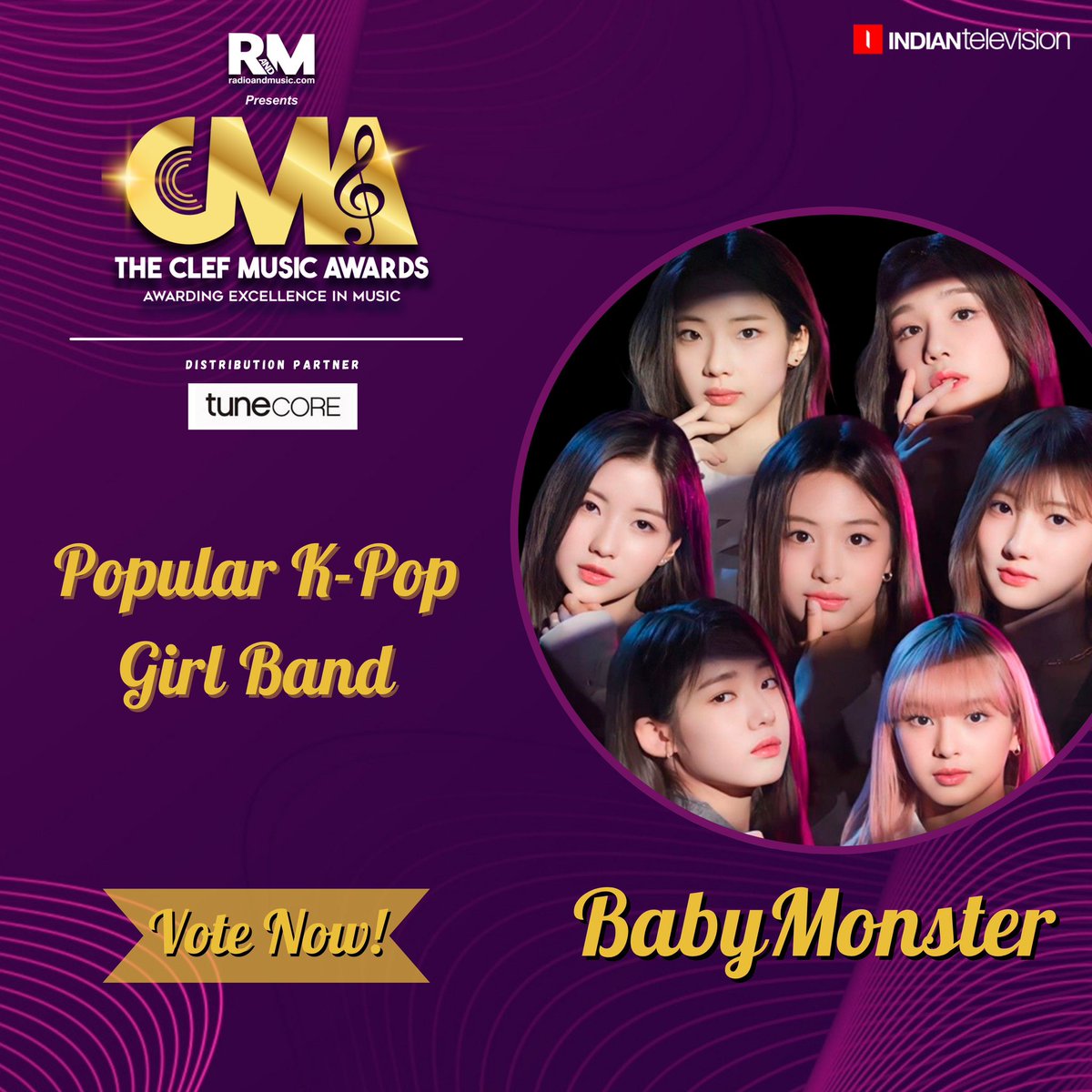 BABYMONSTER VOTES tweet media