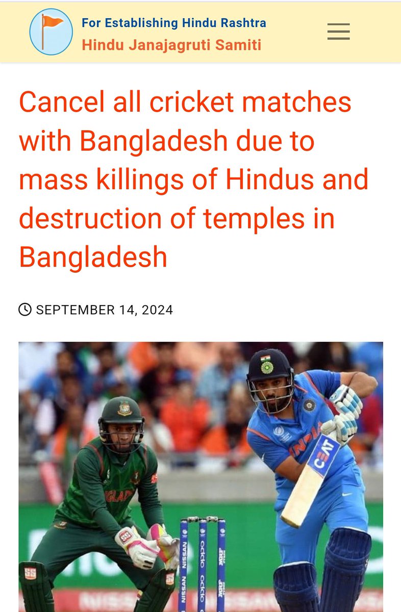 😤 The situation of Hindus in Bangladesh remains alarming n continues to deteriorate.

😠 Amid political instability, the Hindu community faces frequent n violent attacks.

😡 Recently, ex of Utsav Mandal who was assaulted

👉 In such a case <a href="/BCCI/">BCCI</a> should #Cancel_Bangladesh_Series