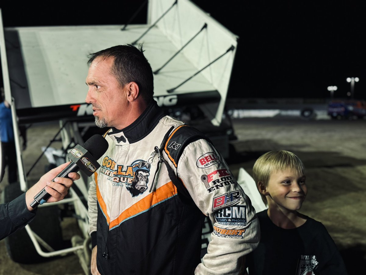 A popular presence on the second step of the World of Outlaws <a href="/NosEnergyDrink/">NOS Energy Drink</a> Sprint Car podium tonight!

<a href="/TKaedingRacing/">Tim Kaeding Racing</a> puts together a strong race at <a href="/Merced_Speedway/">TheMercedSpeedway</a> and brings the Williams Motorsports #0 home P2.