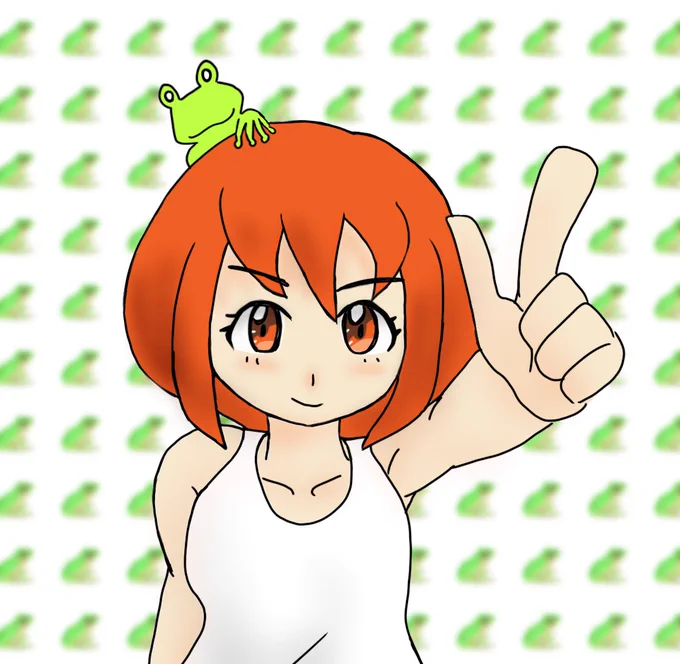 アンケート1位はカエル大好きちゃんでしたアンケートにご協力いただいた方、ありがとうございました 