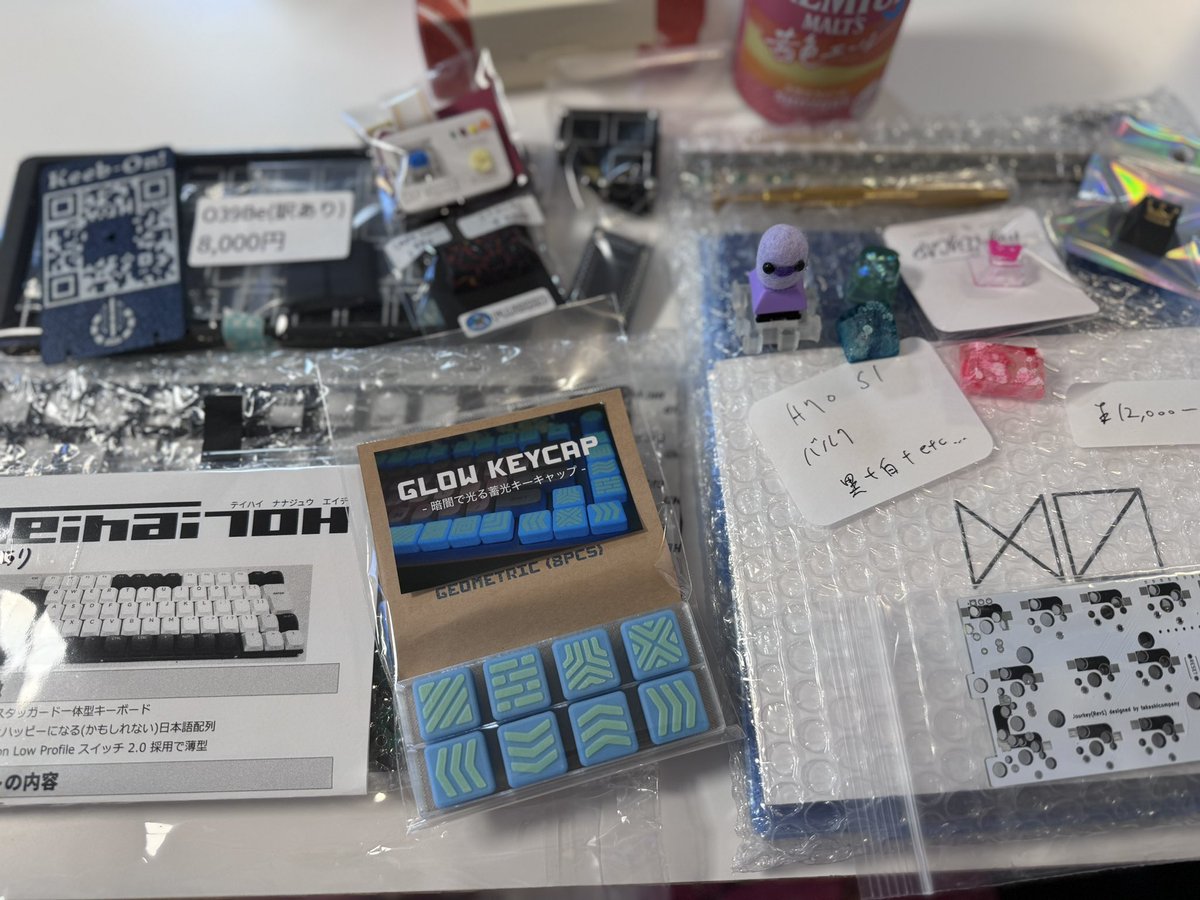 mint_papa_craft's tweet photo. #キーフリ
戦利品。流石に、買い過ぎたのでは！ https://t.co/Iy5fGTEAAU