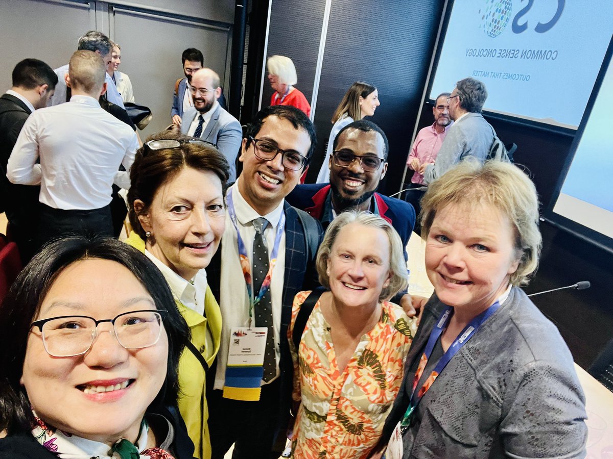We organized our first Common Sense Oncology satellite event during this year’s ESMO Annual Meeting in Barcelona. 

The enthusiasm and engagement from the houseful audience was amazing.

Thank you so much to the RIO Group in Spain for coordinating this event.
So much work to be
