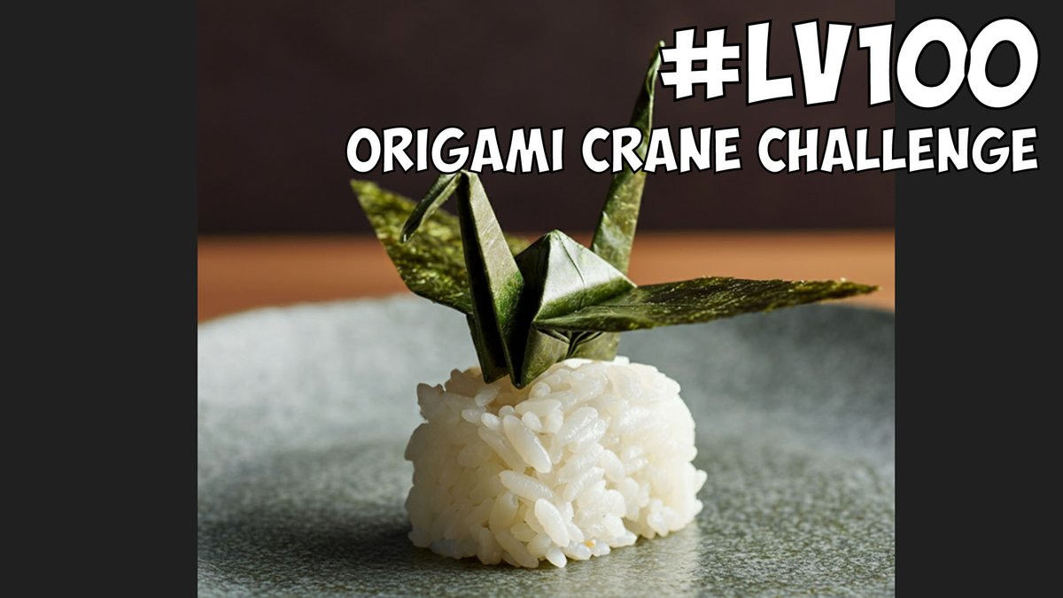 Origami Crane Challenge LV100/NORI
youtube.com/watch?v=5y4sxD…