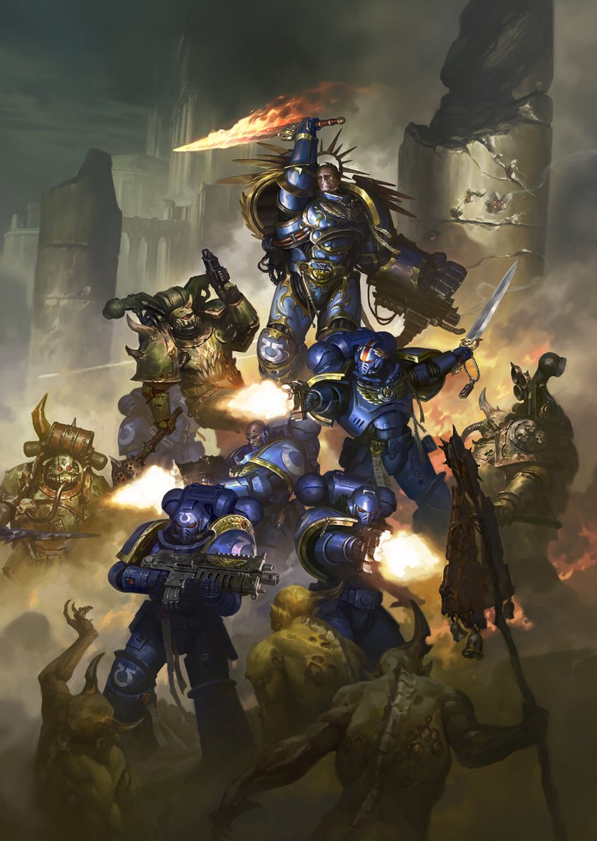 Been in a big 40k mood.

What's your favorite faction?