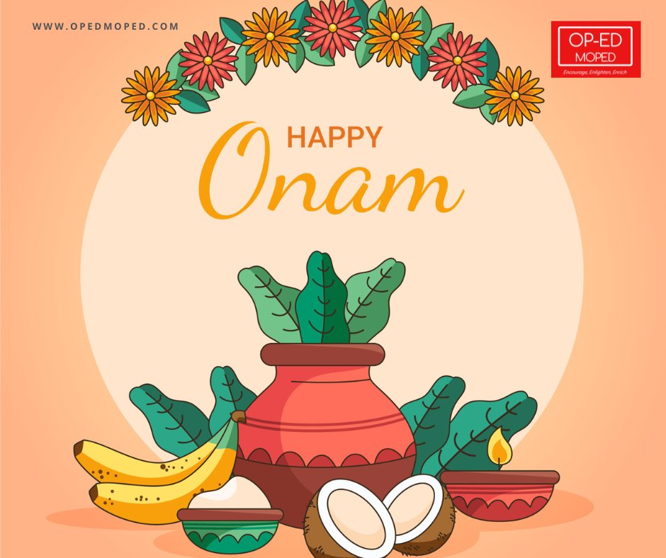 OpEdMoped's tweet photo. Happy Onam from Team Oped Moped!

May this harvest festival bring you joy, prosperity, and togetherness. Wishing you a vibrant and blessed Onam!

#OnamWishes #HarvestFestival #KeralaFestival #OnamGreetings #FestivalOfJoy #ProsperityAndTogetherness #Onam2024 https://t.co/3PM70Nudaw