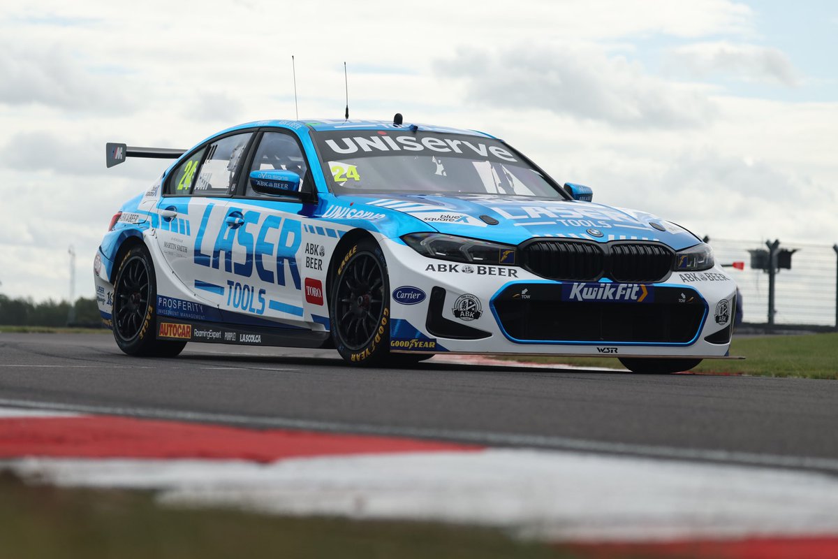 LaserRacing's tweet image. This time next week we get back to business for the penultimate round of the 2024 season at Silverstone, and we cannot wait 💪🏼.

📷 Photo by @JakobEbrey 

#WeAreLaserToolsRacing #MBMotorsport #BTCC