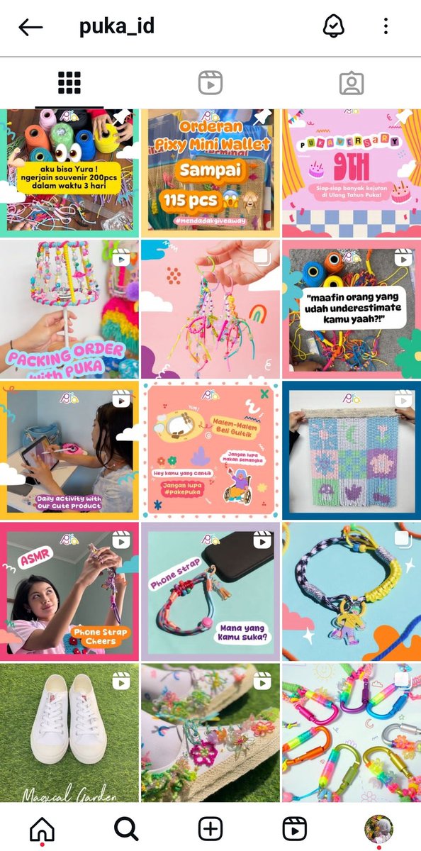 bibabercerita's tweet photo. Ada bisnis sosial di bidang crafting yang dikerjakan oleh teman-teman disabilitas juga, lho! 

Namanya Puka (Pulas Katumbiri). Lucu-lucu dan colorful banget 💗

Aku punya salah satu produknya, yang Pixy mini wallet. Muat banyak 😭🫶🏻 https://t.co/ScB7PeBX2u