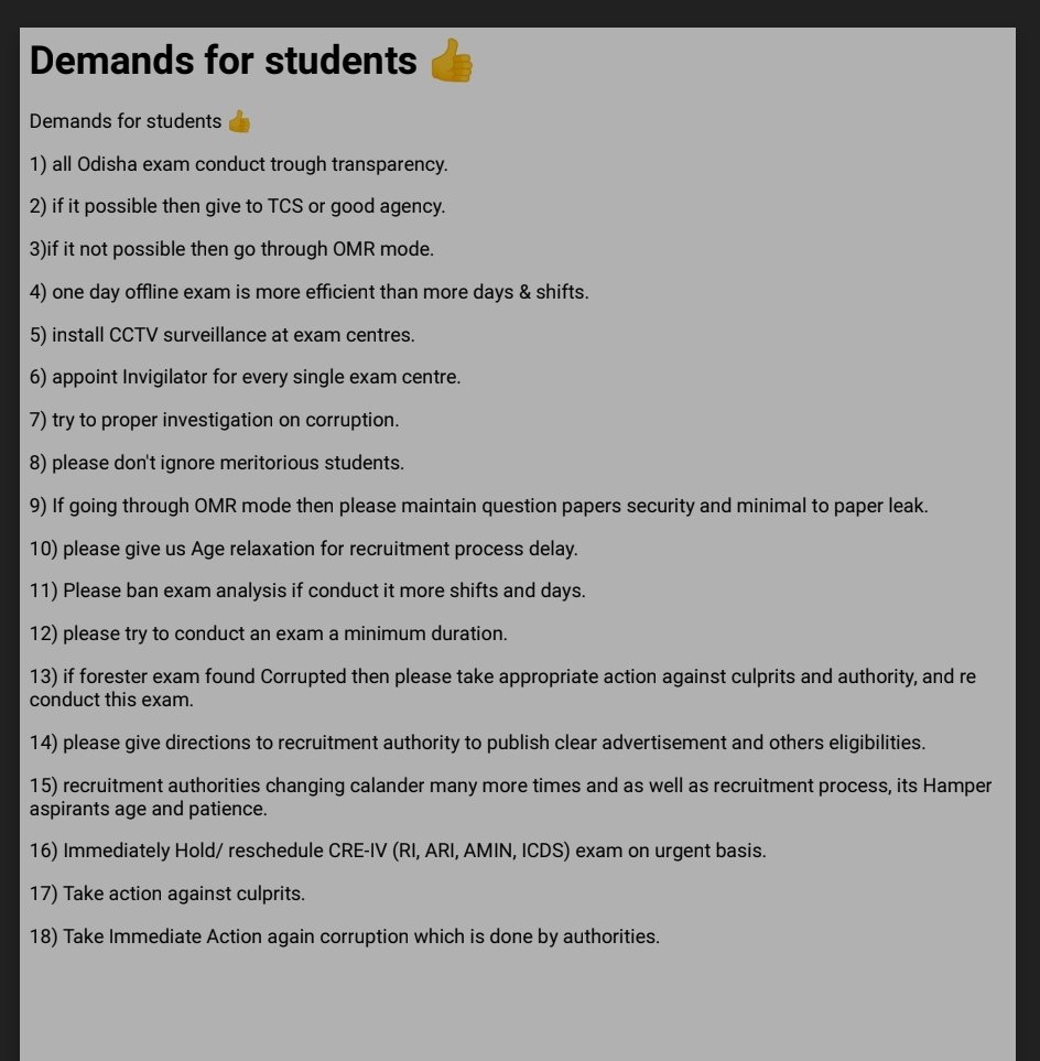 Gurudevsahoo47's tweet photo. We requesting to our honourable PM Sri Narendra Modi for interfere on Odisha Job Scam/Malpractices Conducted by OSSSC and Exam Conducting Blacklisted Agencies,And postponed Upcoming Exams RI,ARI,Amin on 20 Sept.2024, Please Sir Take Immediate Action, and inquiry against culprits https://t.co/p5Puasw2ZL
