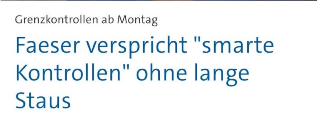 Krstorevic's tweet image. Hab schon eine Idee, wie die "smarten Grenzkontrollen" aussehen werden.