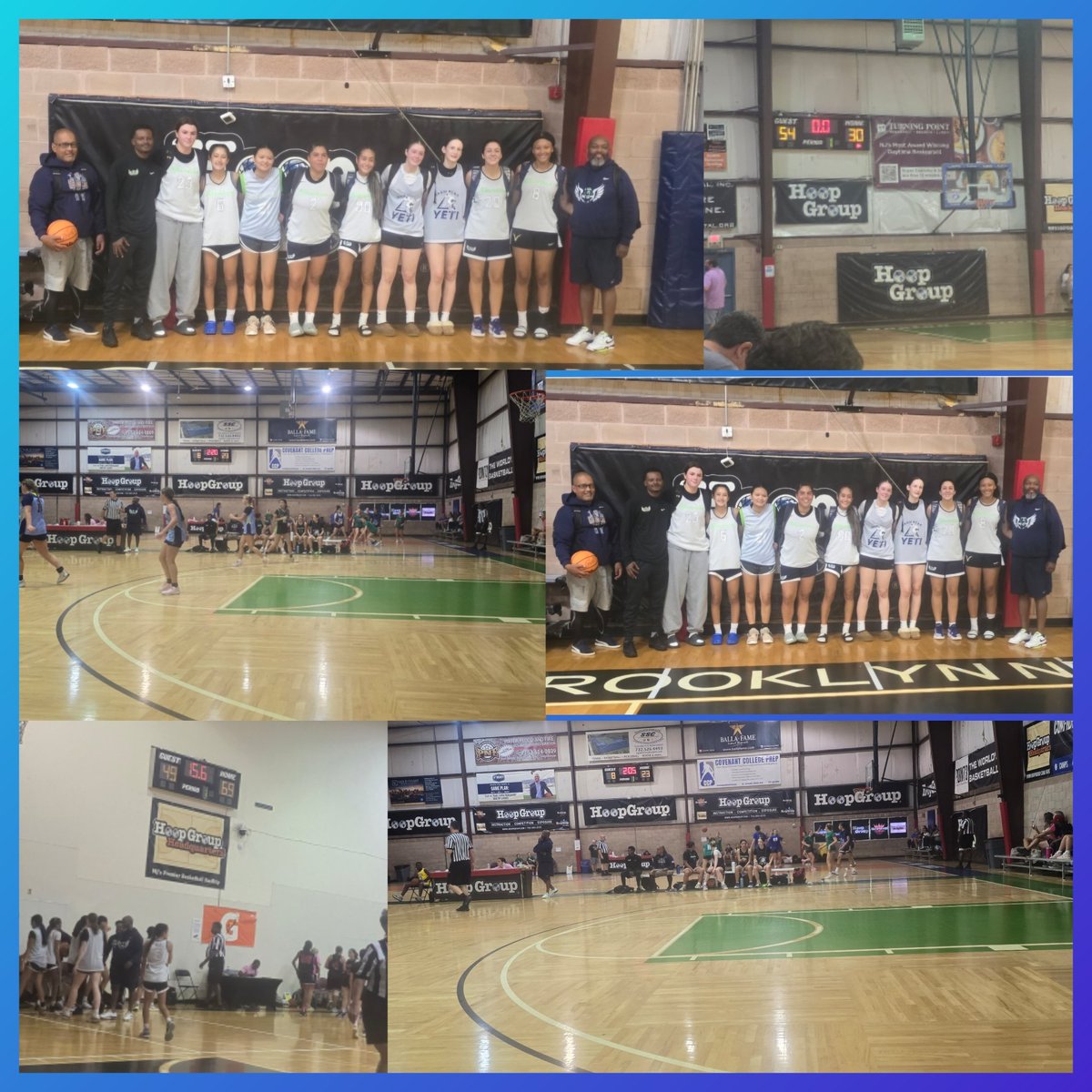 Yesterday, my team went 2-0 in the Just Us Girls <a href="/hgsl_girls/">Hoop Group Girls</a>. I'm sad I can't be with them today due to a school leadership event. Let's go girls! Thank you <a href="/traceysabino13/">Tracey Sabino</a> for a great event and having us. <a href="/TeamElevationNJ/">Team Elevation</a> <a href="/NJLadiesHoops/">NJ Ladies Hoops</a> <a href="/mikemillsnc/">Mike Mills WBB College Recruiting</a> <a href="/ATChallenged/">Athletically Challenged</a> <a href="/TinyGreenNBS/">Coach Tiny Green</a>