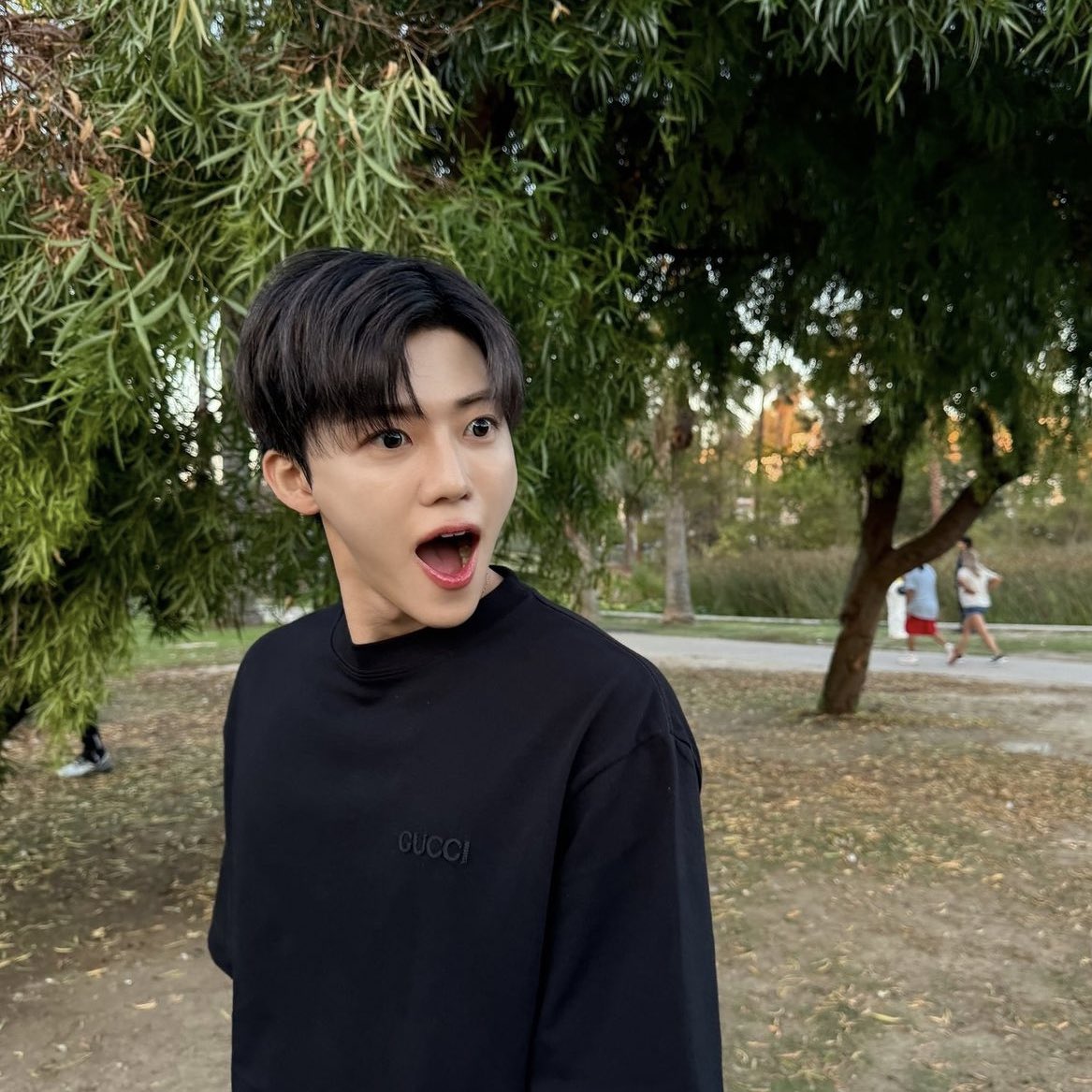 njmhae's tweet photo. cute boyfriend jaemin on tour <3 https://t.co/FsZW7rwW36