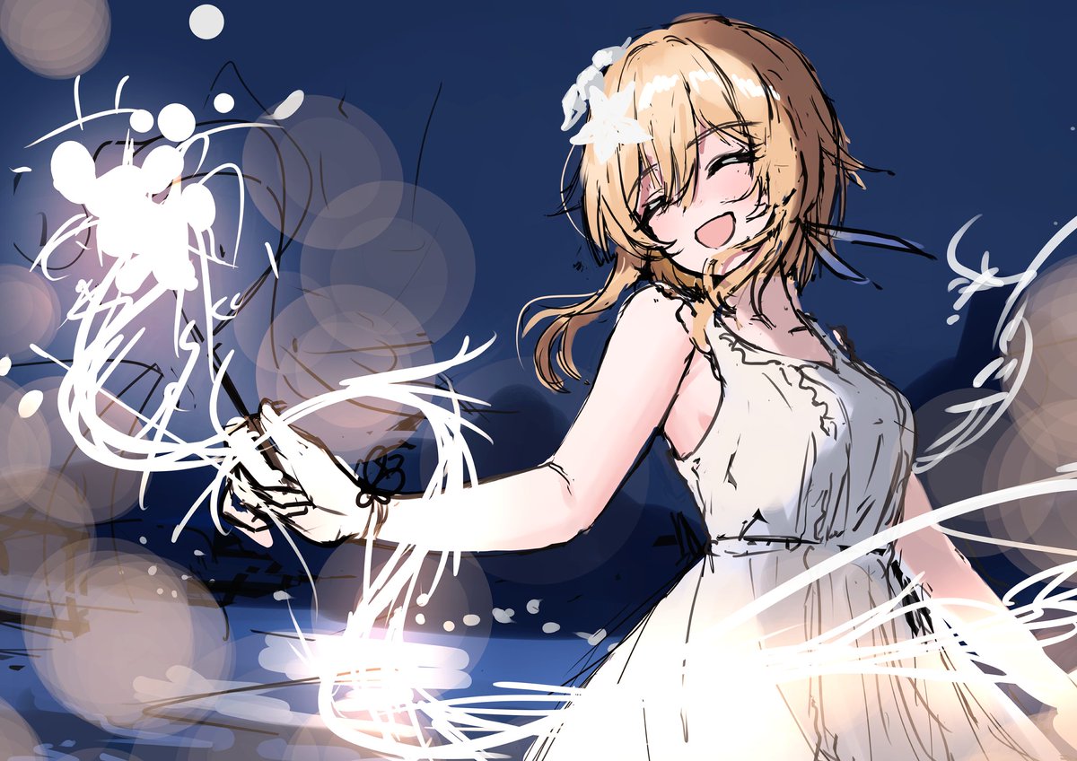 #皆さんラフと塗った後を見せてください 