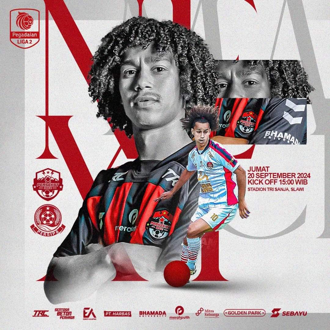 Laga perdana di Tri Sanja!

Pastikan datang, pastikan dukungan, pastikan kemenangan! 🔥🔥🔥

#persekat #tegal #laskarkigedesebayu #bantengloreng #muladkan