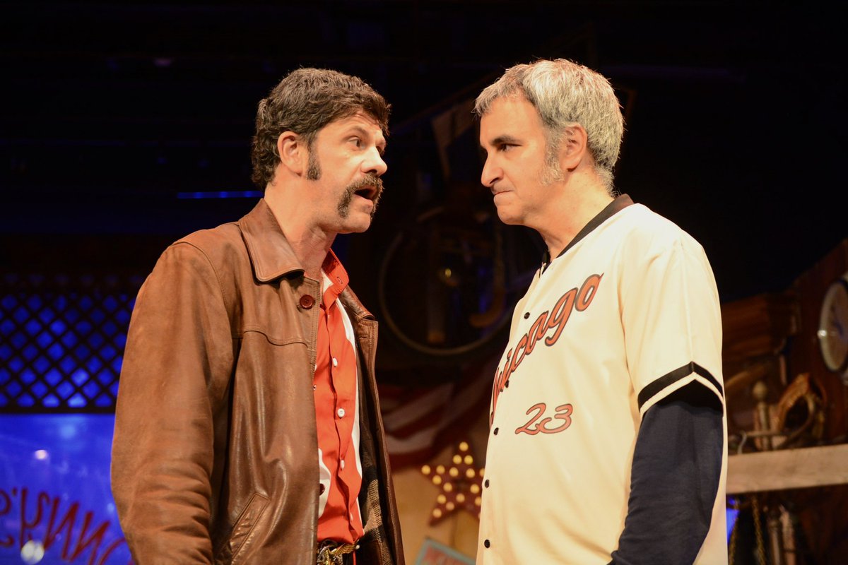 Bobby needs Donny’s approval and a few bucks to get by. Teach, reeling from a poker loss, is out to settle a score. Donny is fighting to stay in control. How far will they go to claim what they’re owed?

#AmericanBuffalo is now playing until 21 September: bit.ly/RSSBuffalo