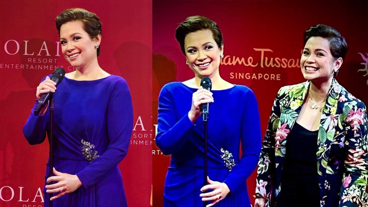 noelontheroad's tweet photo. ✨ PINOY PRIDE! 🇵🇭

Broadway Diva Lea Salonga’s Madame Tussauds wax figure has finally been unveiled. Her figure will be available for viewing at Madame Tussauds Singapore. 

Congratulations, Coach Lea! 🎙

#LeaSalonga #FamiLea https://t.co/oVlKmGW3u7